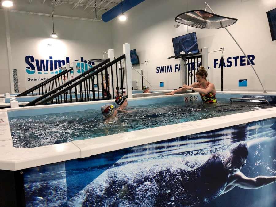 Missy Franklin Visit to SafeSplash + SwimLabs Louisville for National Water Safety Month